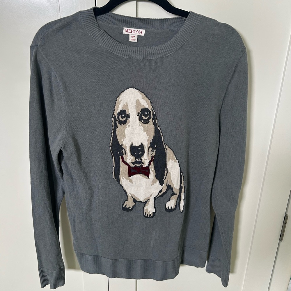 Gray Dog Sweater